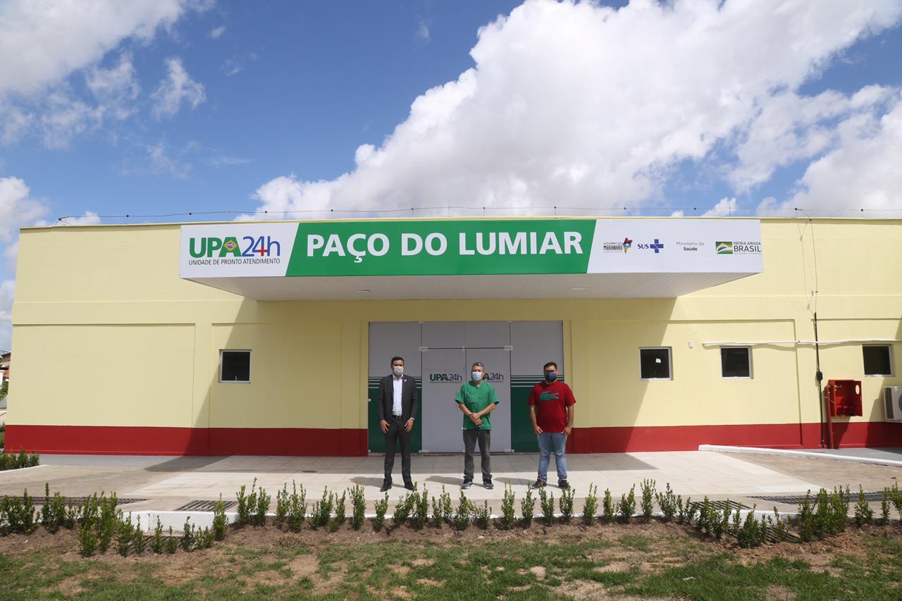 Governo reestrutura UPA de Paço do Lumiar para assistência exclusiva a  casos da Covid-19 - Portal da Secretaria de Estado da Saúde